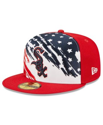 Men's Red Chicago White Sox 2022 4th of July On-Field 59FIFTY Fitted Hat