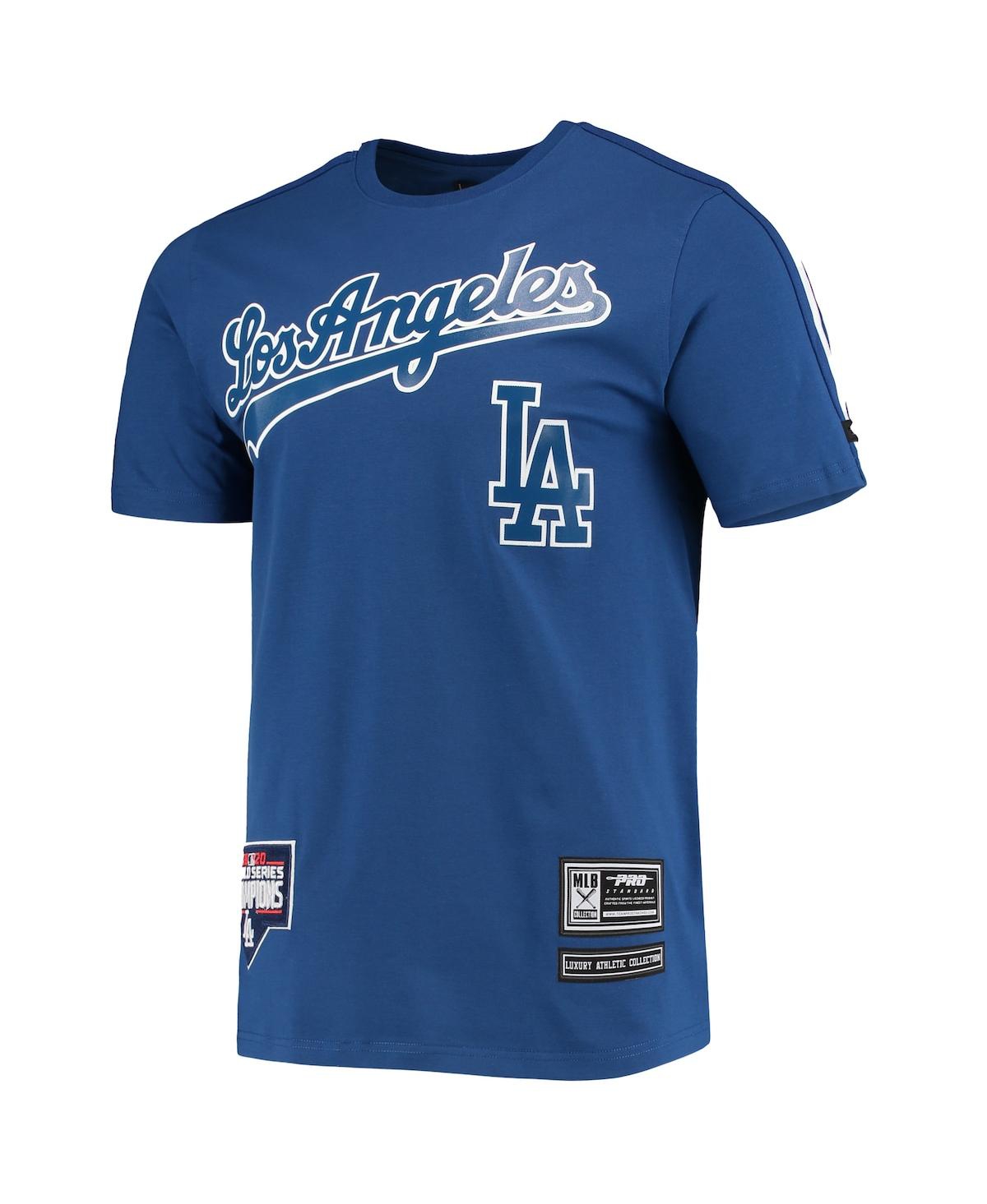 Men's Pro StandardLos Angeles Dodgers Taping T-shirt - Royal