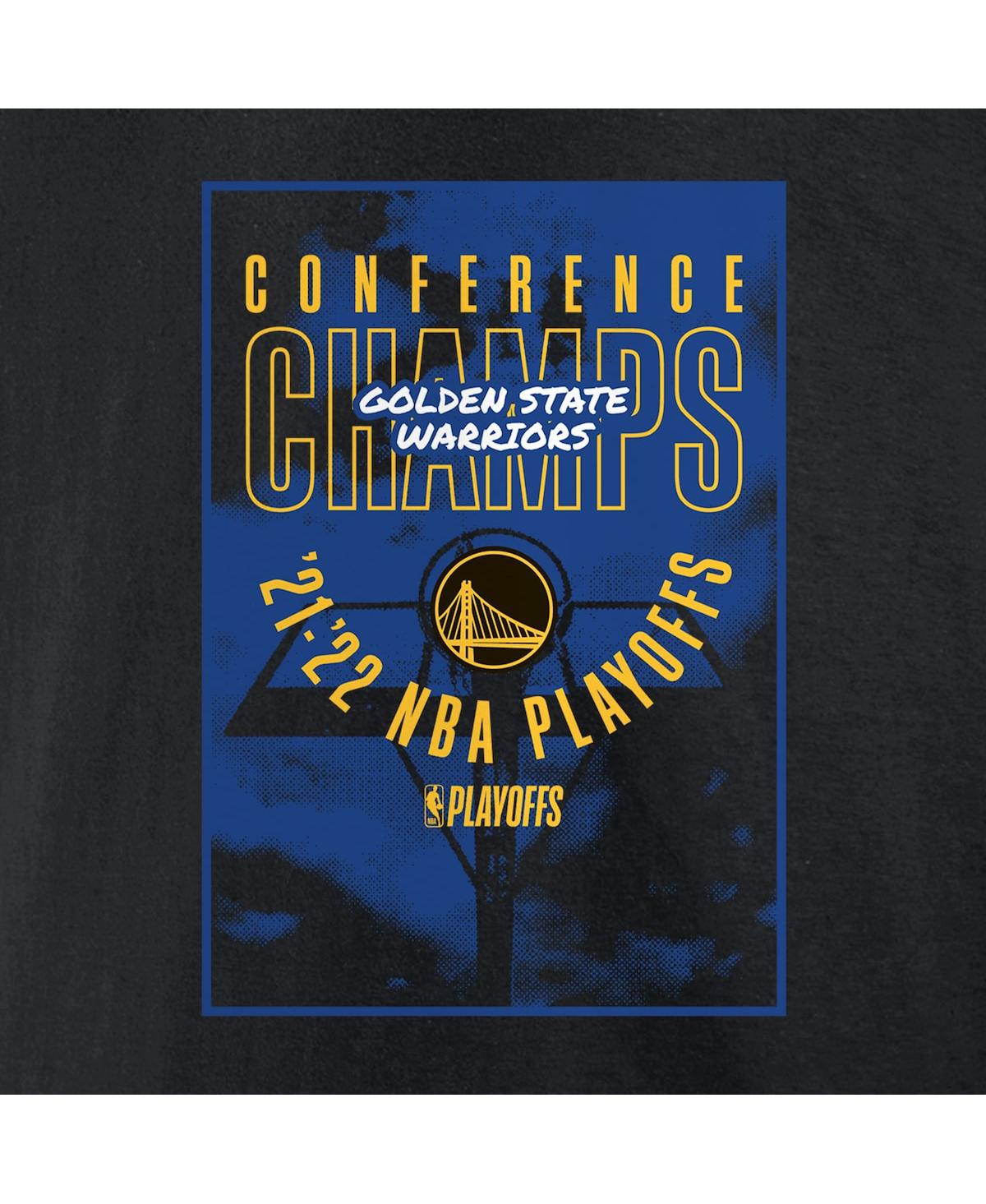 Men's FanaticsGolden State Warriors 2022 Western Conference Champions Extra Pass T-shirt - Black