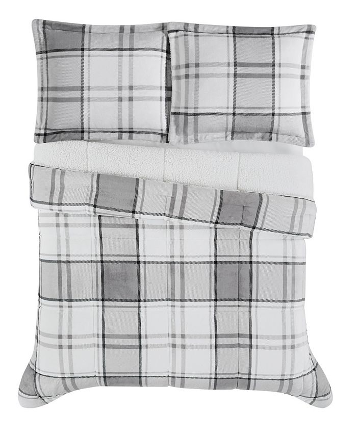 London Fog Ronnie Plaid 2 Piece Comforter Set, Twin/Twin XL Macy's
