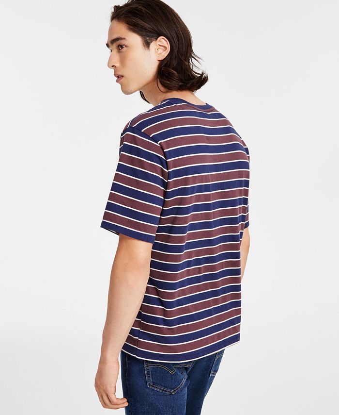Levi's Men's Classic Relaxed-Fit Striped T-Shirt - Macy's