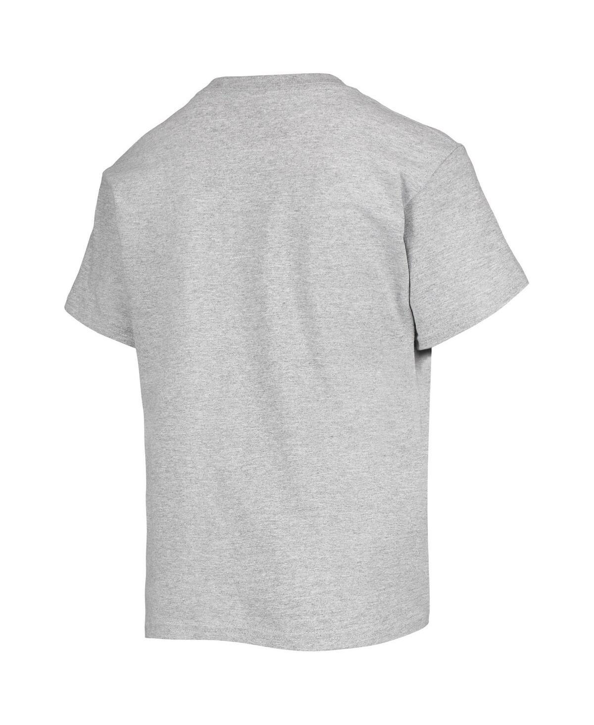 Shop Soft As A Grape San Diego Padres Big Boys Distressed Logo T-shirt In Gray