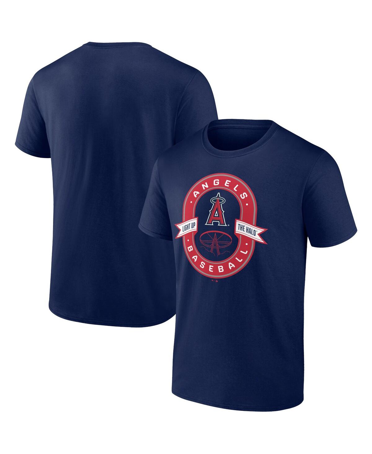 Fanatics Branded Navy Los Angeles Angels Iconic Glory Bound T-shirt In Navy