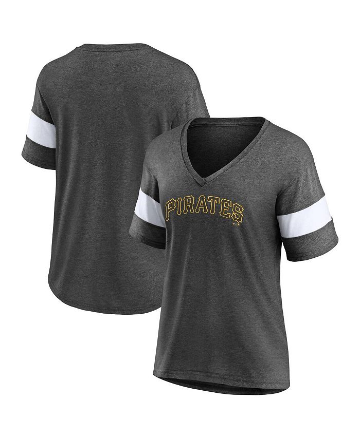 Women's Fanatics Branded Black/Gold Pittsburgh Pirates Fan T-Shirt Combo Set