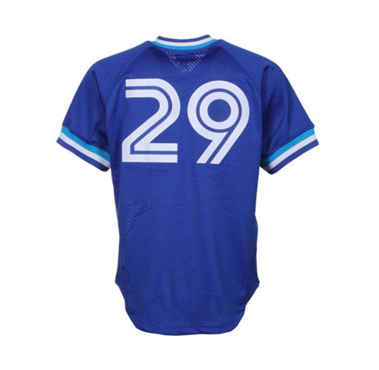 Men's Joe Carter Royal Toronto Blue Jays 1993 Authentic Cooperstown Collection Mesh Batting Practice Jersey