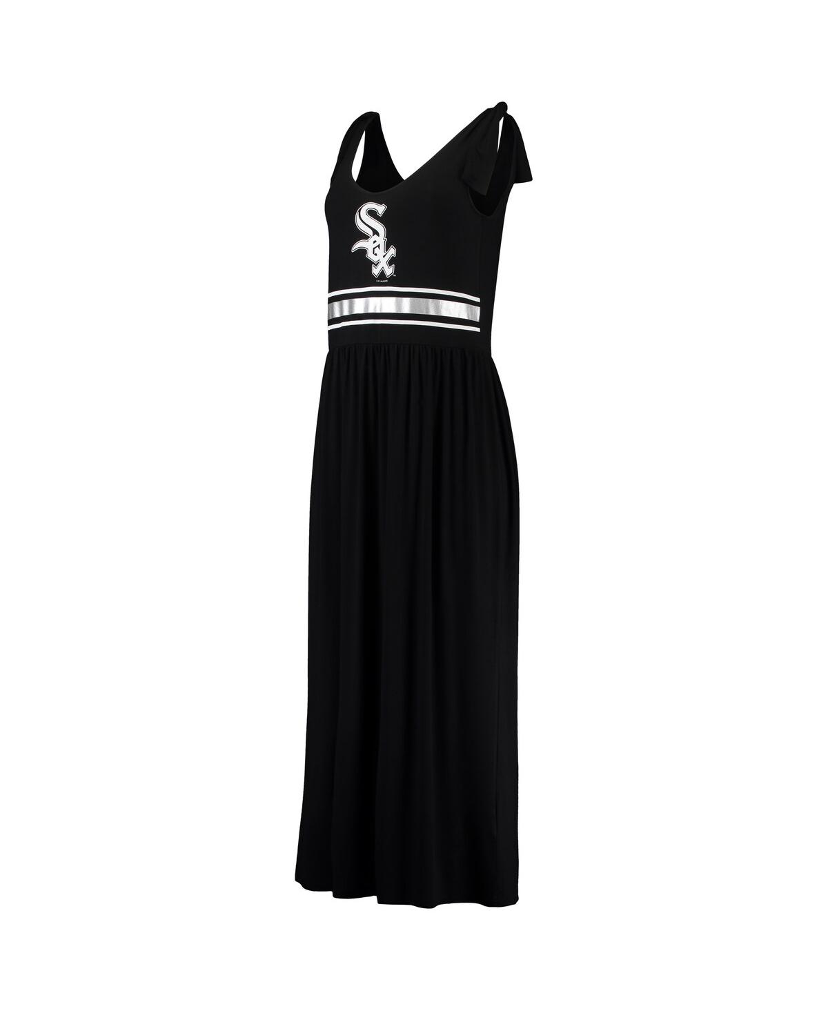 Shop G-iii 4her By Carl Banks Women's  Black Chicago White Sox Game Over Maxi Dress