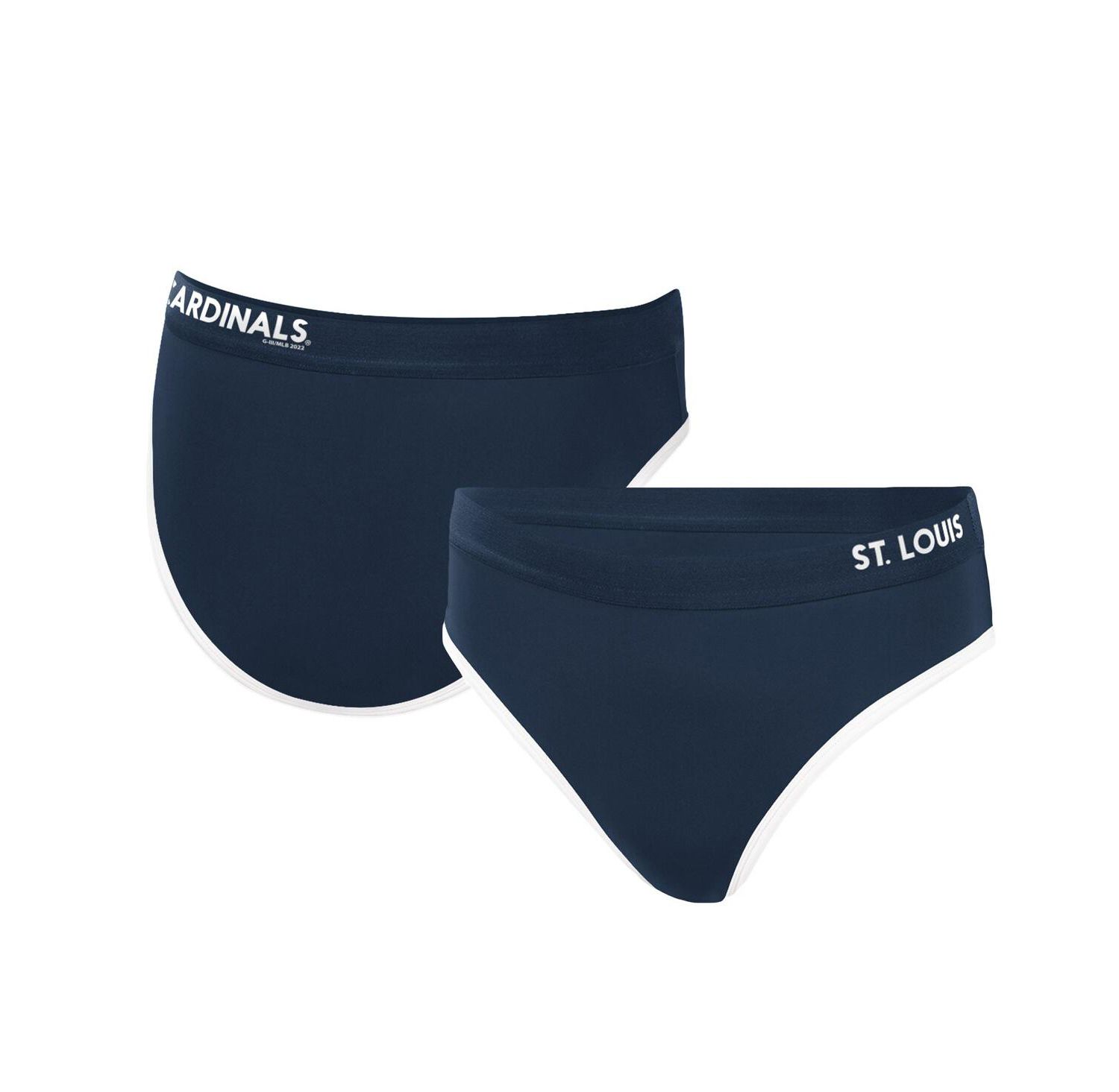Women's Navy St. Louis Cardinals Southpaw Bikini Bottom