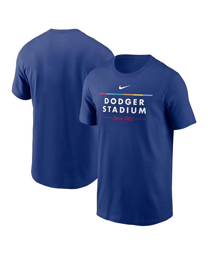 Nike Men's Royal Los Angeles Dodgers Dodger Stadium Local Team T-shirt ...