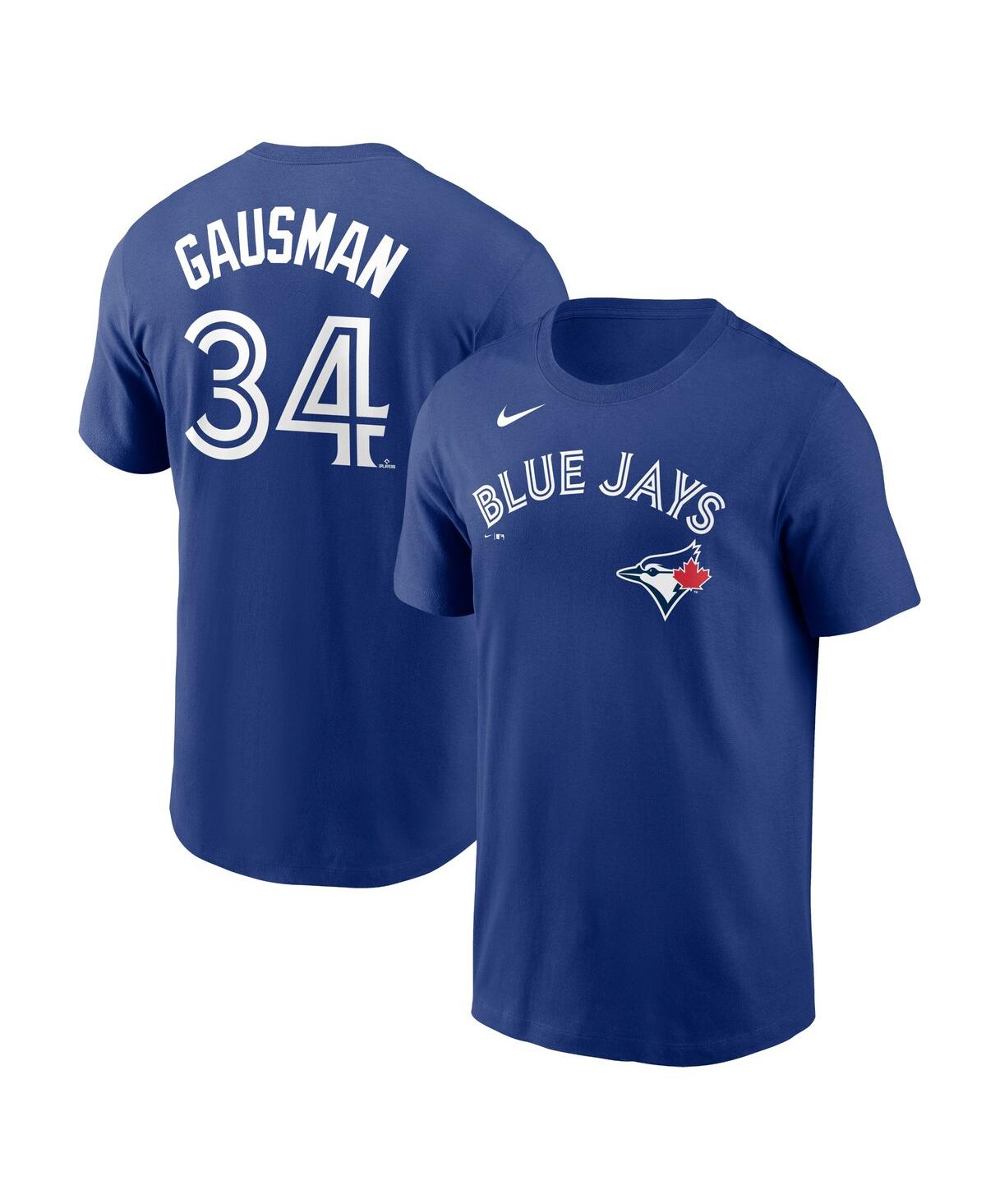 Men's Nike Kevin GausmanToronto Blue Jays Name and Number T-shirt - Navy