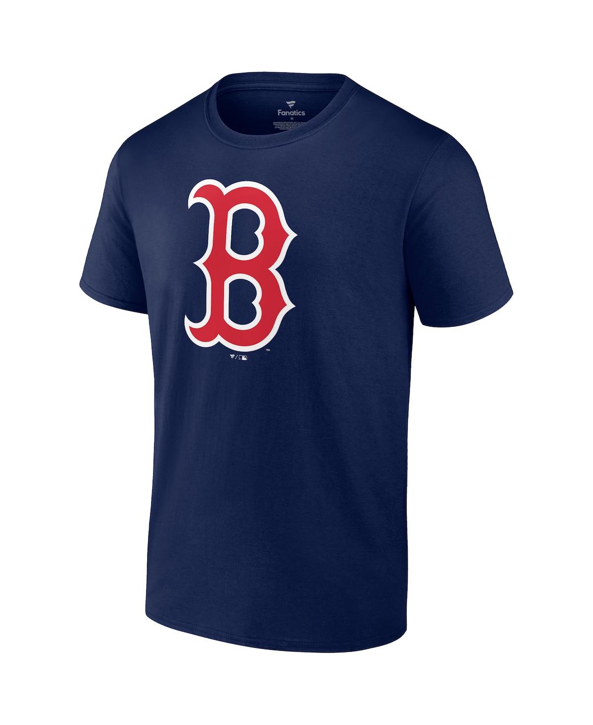 Fanatics Branded David Ortiz Navy Boston Red Sox Logo Graphic T-shirt In Navy