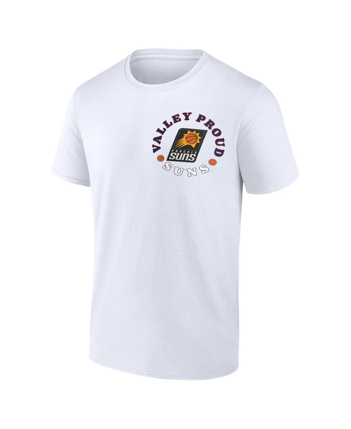 Shop Fanatics Men's  White Phoenix Suns Street Collective T-shirt