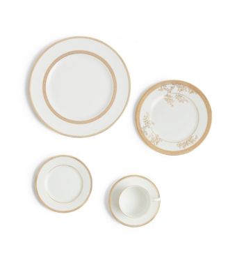 Dinnerware, Lace Gold 10 Piece Set
