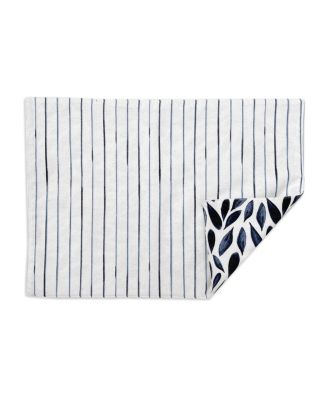 Bay Leaf Stripe Placemats, Set of 2
