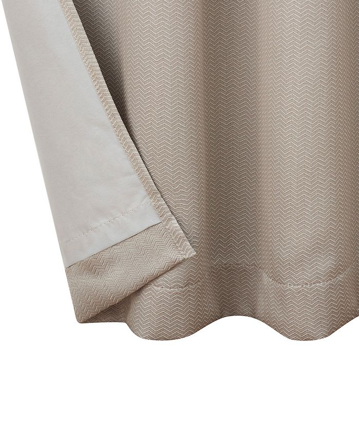 Nautica Virginia Ultimate Blackout Back Tab Window Curtain Panel Set