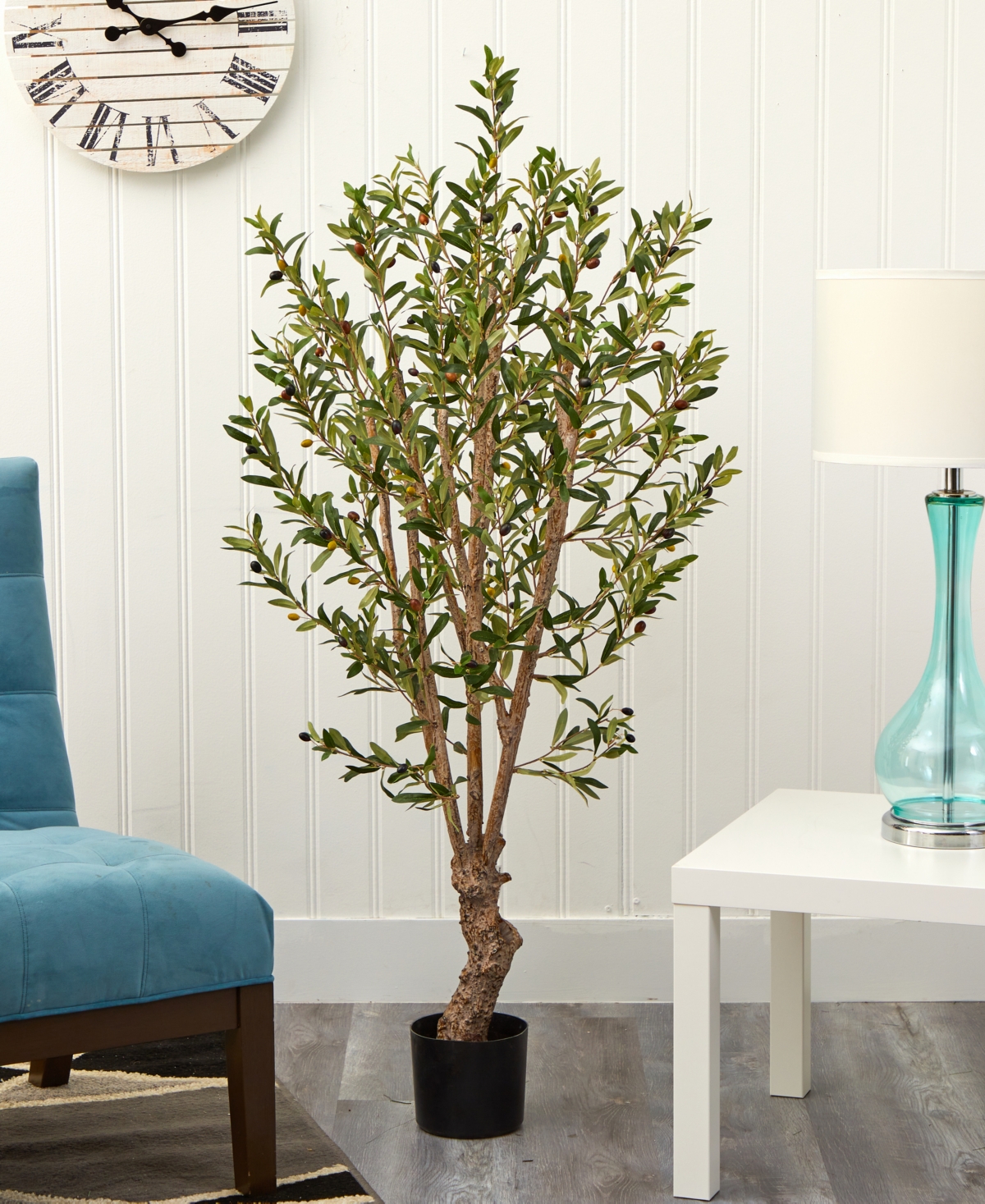 Nearly Natural 5' Olive Tree In Green