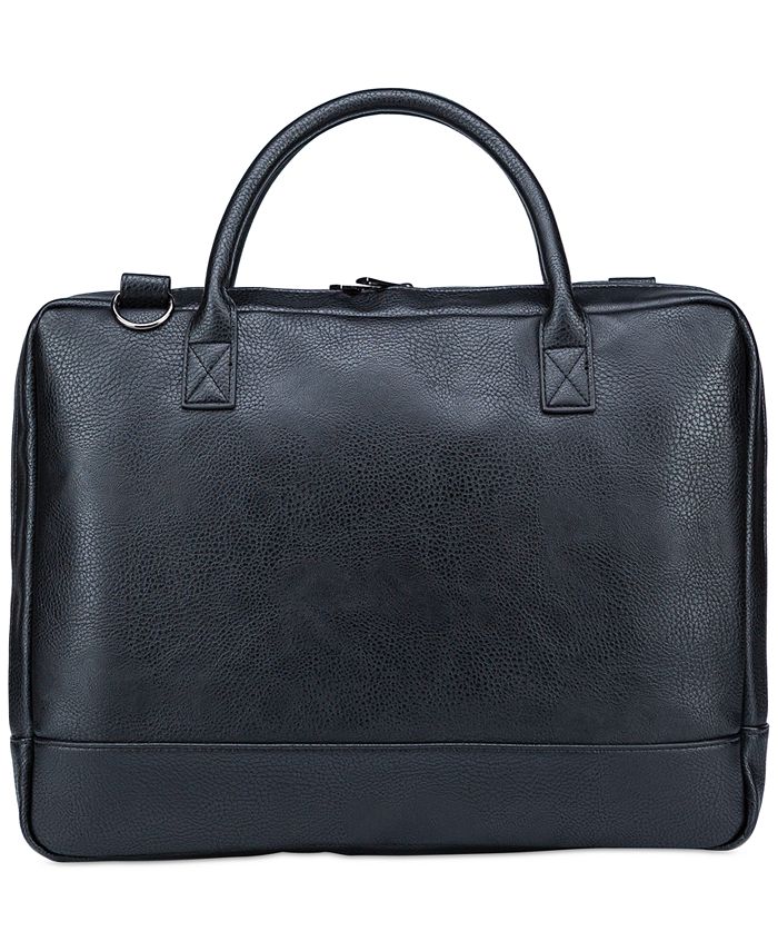 PX Men's Faux Leather Briefcase Macy's