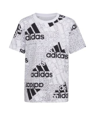 adidas Big Boys Short Sleeve Brand Love T-shirt - Macy's