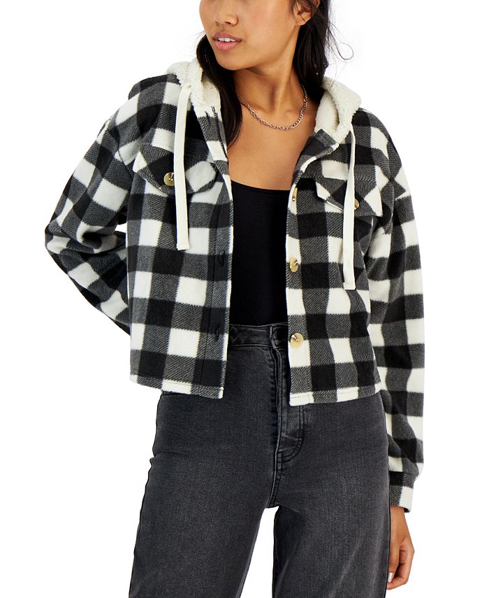 Juniors sherpa best sale hoodie