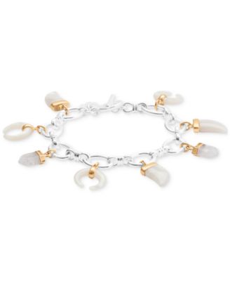 Lucky Brand - Two-Tone Tusk Charm Bracelet