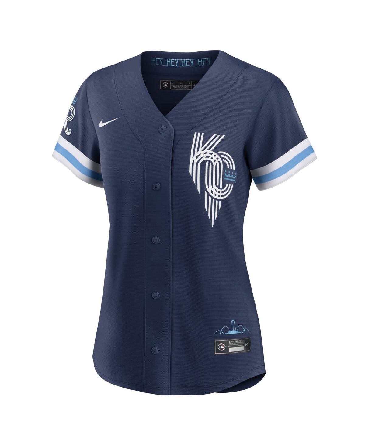 Women's Nike Andrew BenintendiKansas City Royals City Connect Replica Player Jersey - Navy