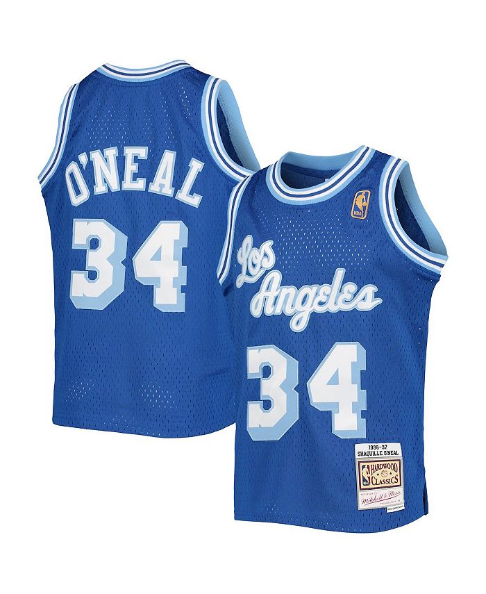 Shaquille O'Neal Los Angeles Lakers Mitchell Ness 1996-97 Swingman Jersey  Small 
