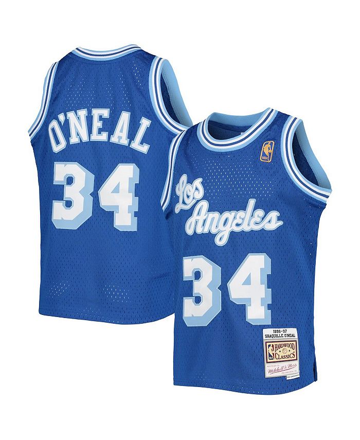 Men's Mitchell & Ness Shaquille O'Neal White USA Basketball 1996 Hardwood  Classics Authentic Jersey