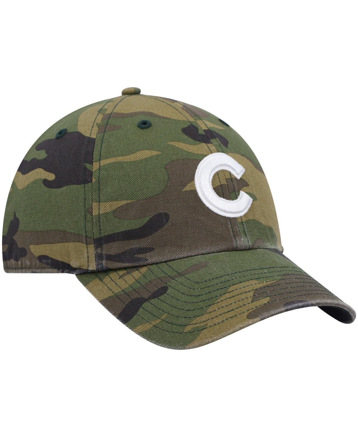 47 Brand Men's '47 Camo Chicago Cubs Clean Up Adjustable Hat In Camo