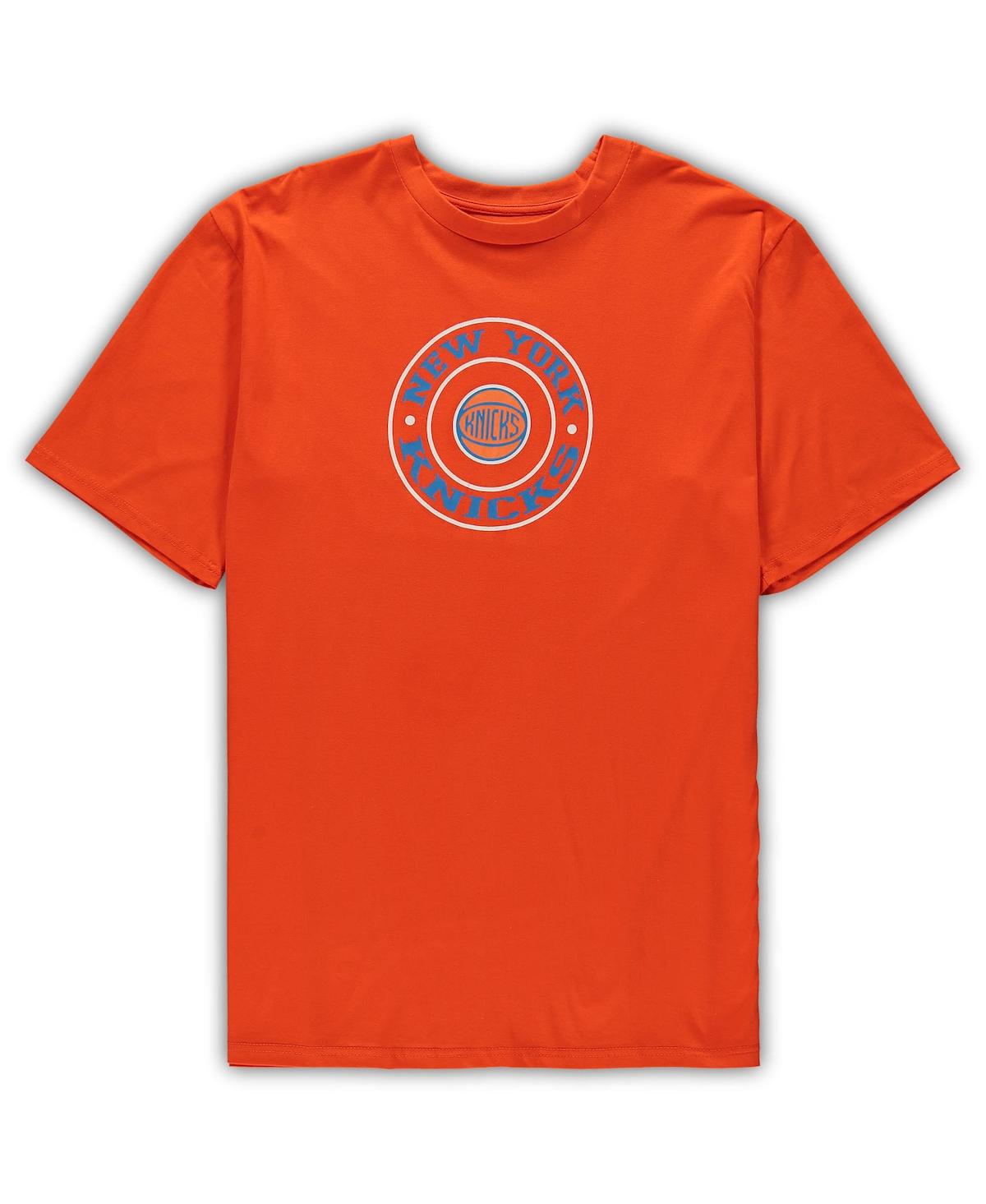 Men's Concepts Sport Blue New York Knicks Big and Tall T-shirt and Shorts Sleep Set - Blue