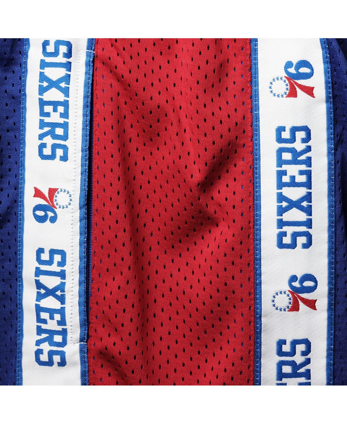 Men's Fanatics Red Philadelphia 76ers Big and Tall Tape Mesh Shorts - Red