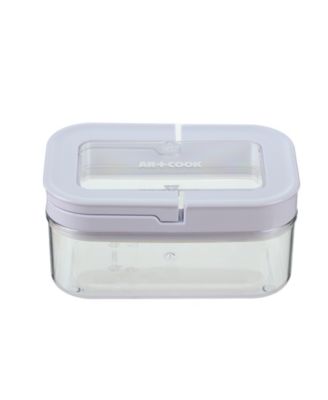 Art & Cook Rectangle Airtight Food Storage Container, 0.7 Quart - Macy's