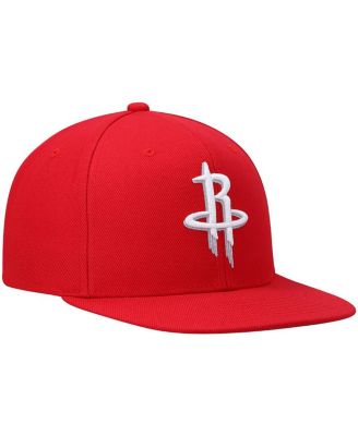 Men's Red Houston Rockets Ground 2.0 Snapback Hat