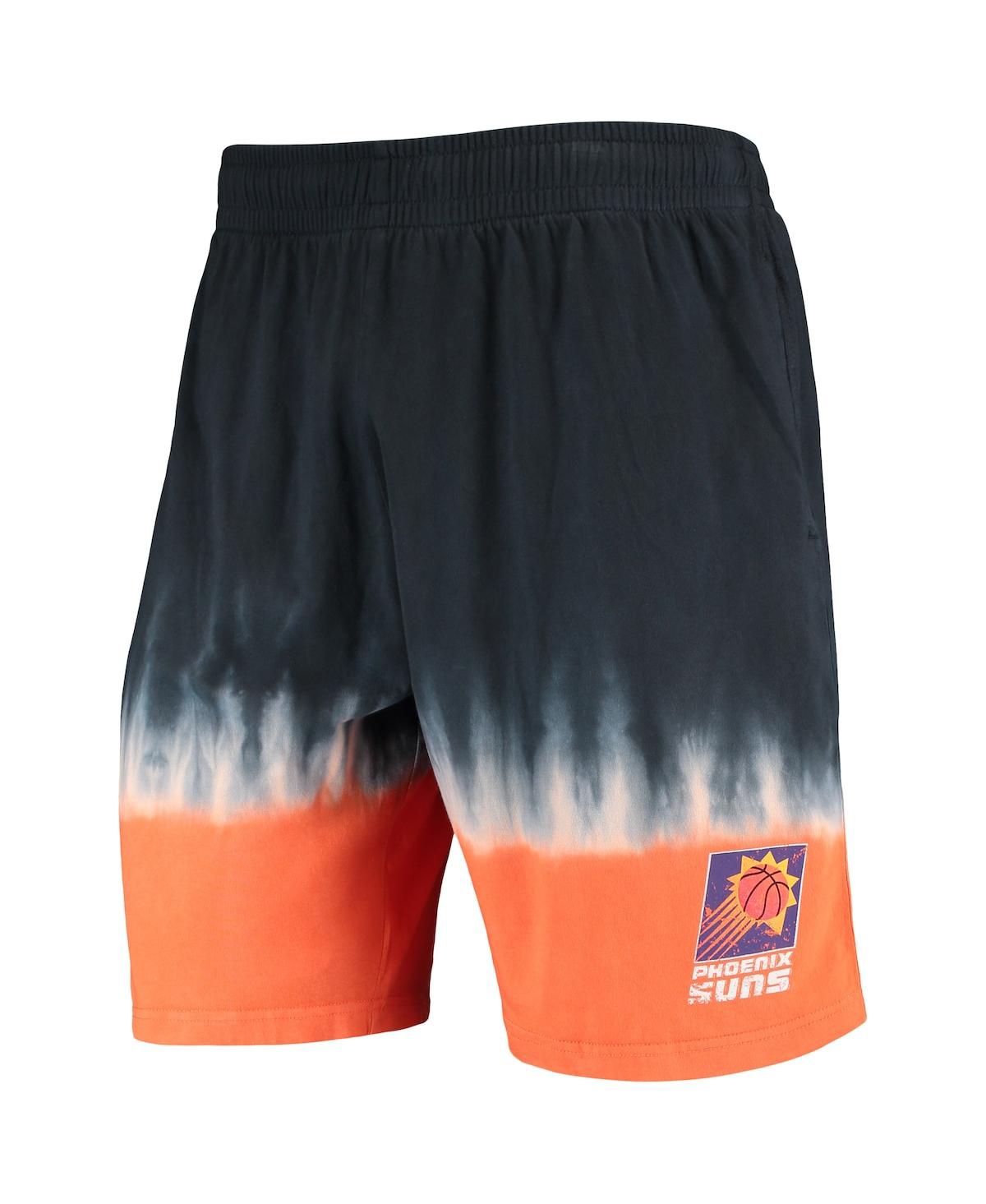 Mitchell & Ness Men's  Black, Orange Phoenix Suns Hardwood Classic Authentic Shorts In Black,orange