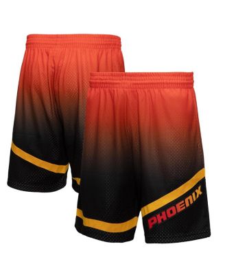 Men's  Orange, Black Phoenix Suns 1996/97 Hardwood Classics Fadeaway Reload 3.0 Swingman Shorts