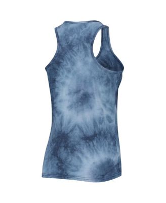 Women's Navy Milwaukee Brewers Billboard Racerback Tank Top and Shorts Set