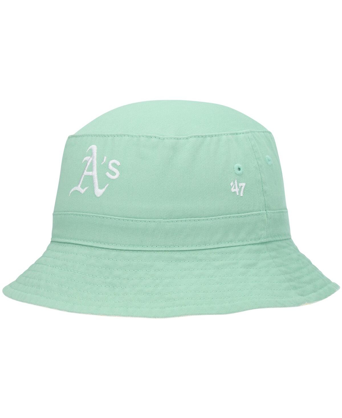 Shop 47 Brand Men's '47 Green Oakland Athletics Ballpark Bucket Hat