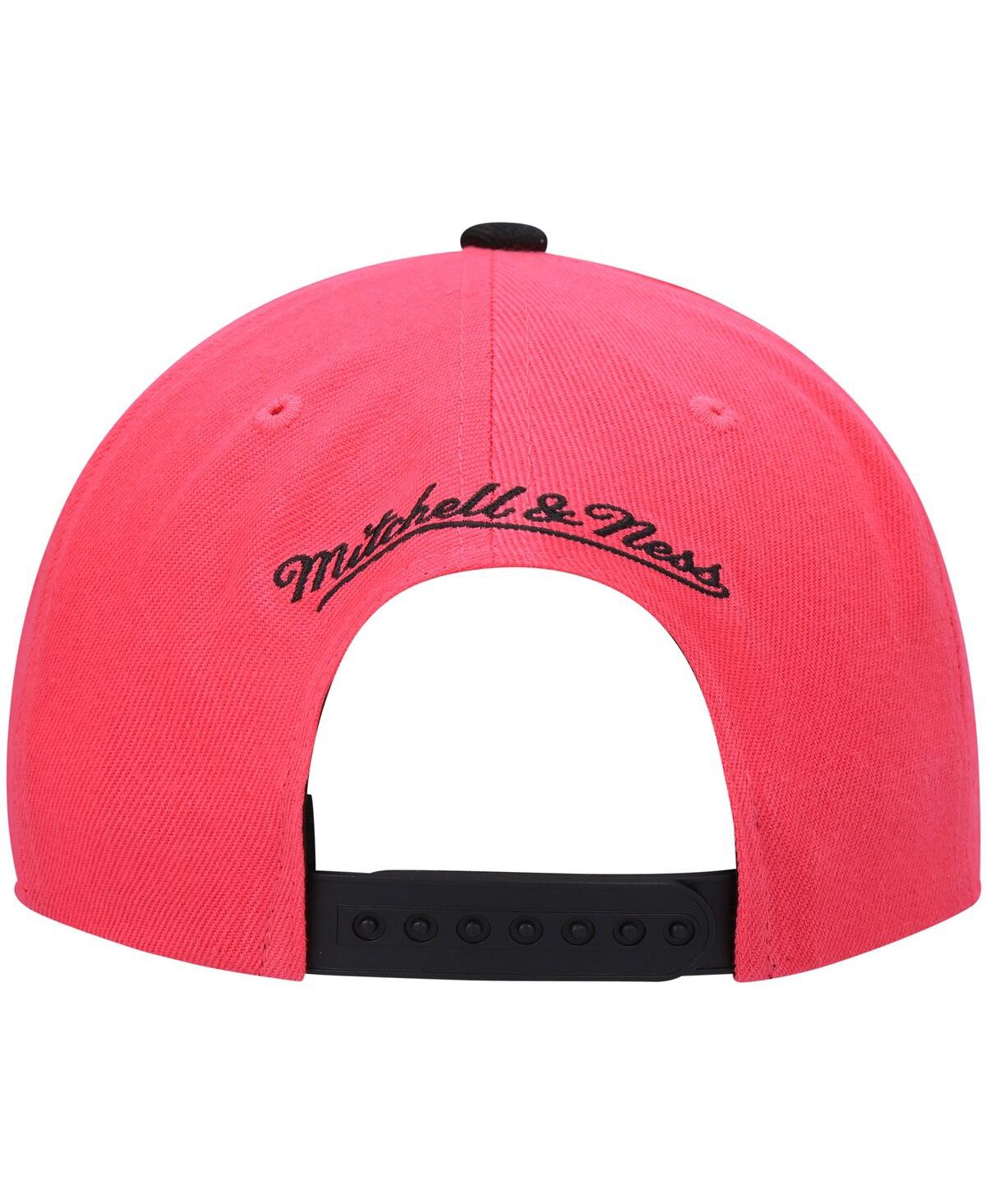 Mitchell & Ness Men's  Pink San Antonio Spurs Hardwood Classics Snapback Hat In Pink