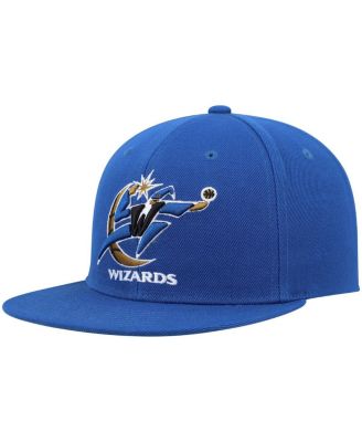 Men's Blue Washington Wizards Hardwood Classics Snapback Hat