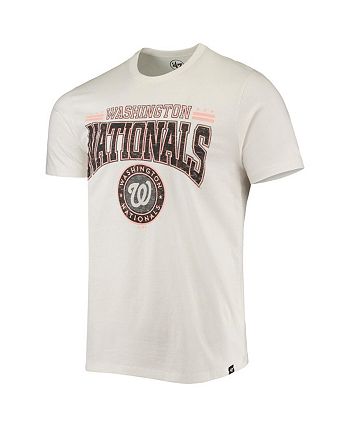 Men's Nike Charcoal Washington Nationals City Connect Short Sleeve Pullover Hoodie Size: Small