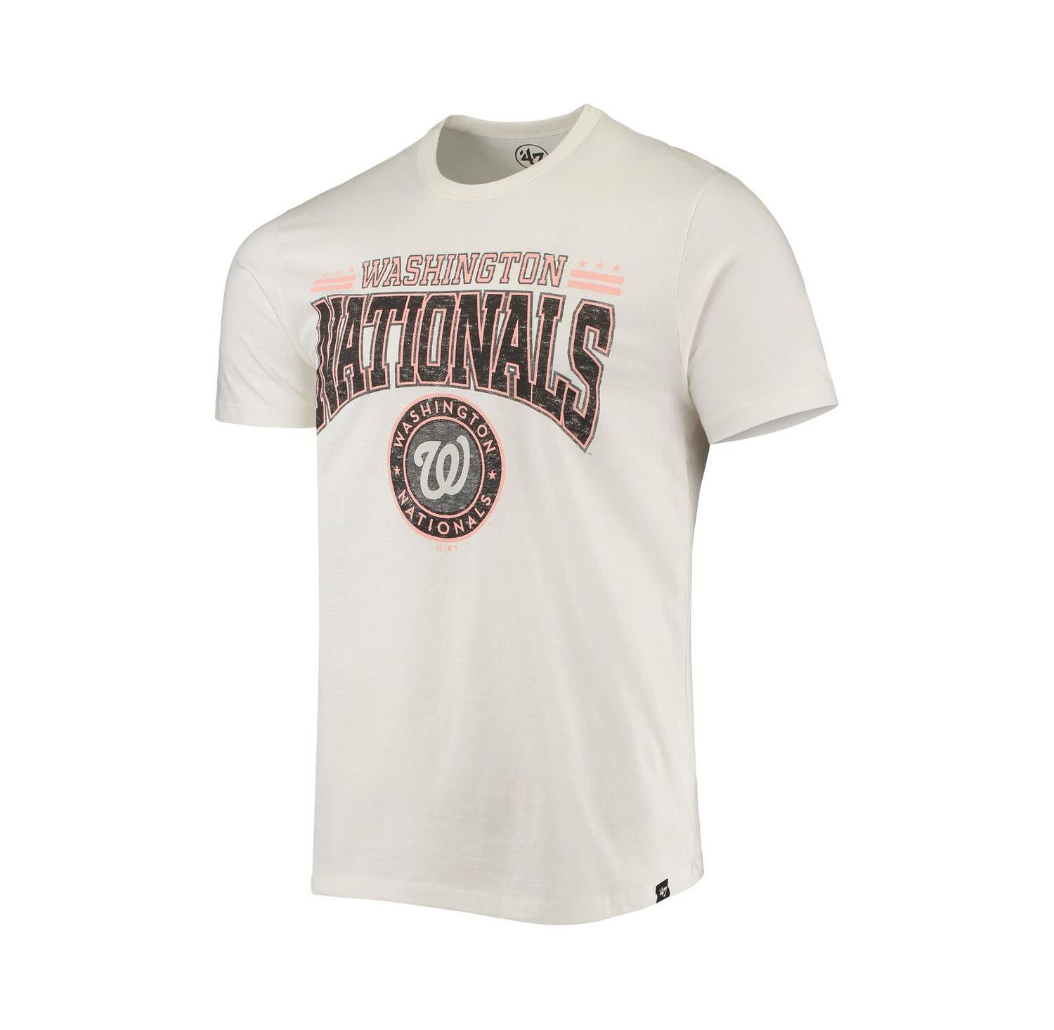 Men's '47 White Washington Nationals City Connect Elements Franklin T-shirt