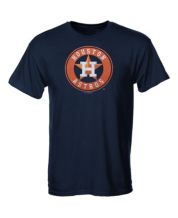 New Era Houston Astros Youth Girls Flip Sequin T-Shirt - Navy