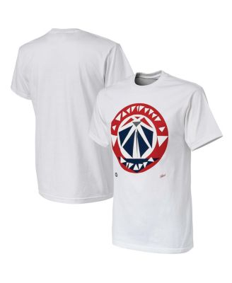 Men's NBA x Naturel White Washington Wizards No Caller ID T-shirt