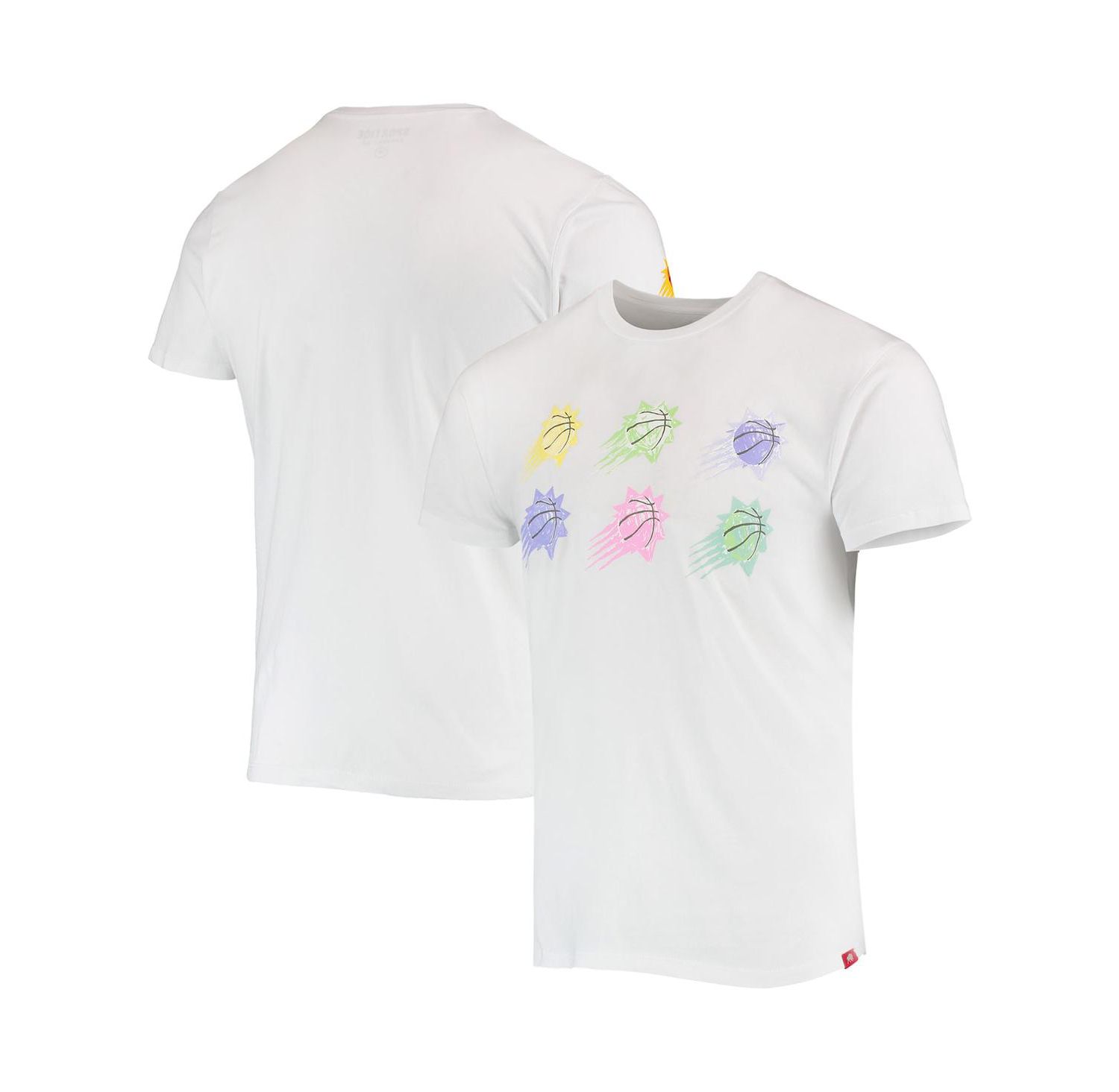 Men's White Phoenix Suns Street Capsule Bingham T-shirt