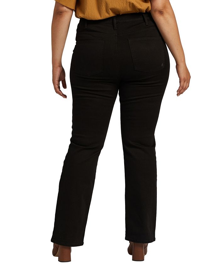 Silver Jeans Co. Plus Size Infinite Fit ONE SIZE FITS THREE High Rise ...