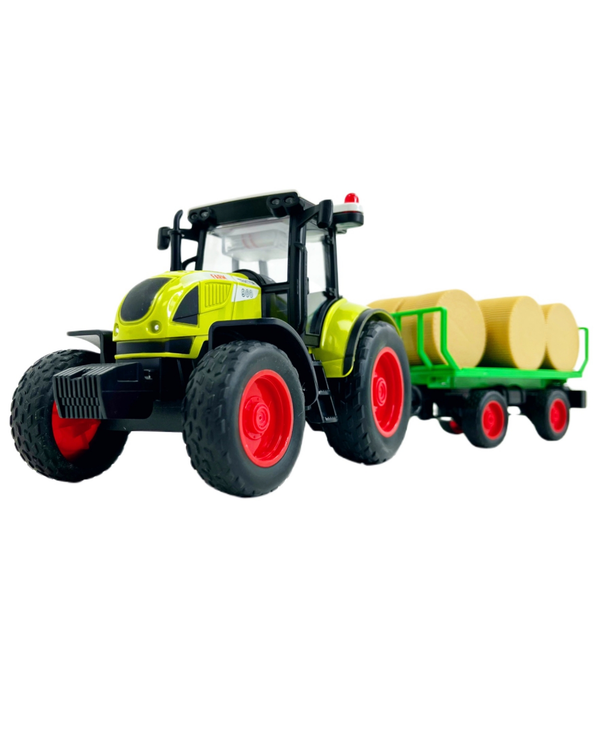 Shop Big Daddy Farmland Hay Barrel Transport Farming Tractor Trailer In Multi Colored Plastic