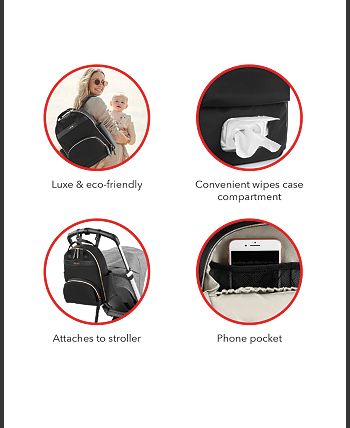 envi luxe diaper backpack