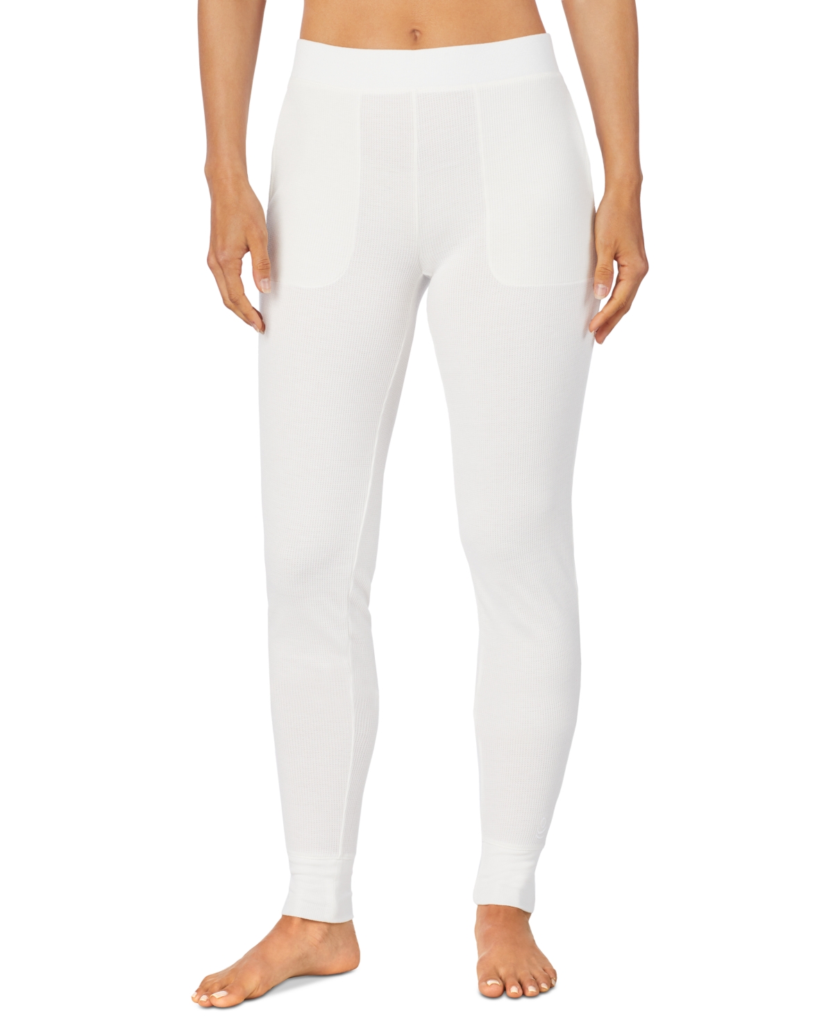 Cuddl Duds Softwear With Stretch High-waist Leggings In White