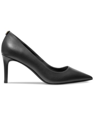 Alina Flex Leather Pointed-Toe Pumps