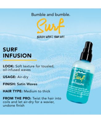 Bumble And Bumble Surf Infusion Spray, 3.4oz. - Macy's