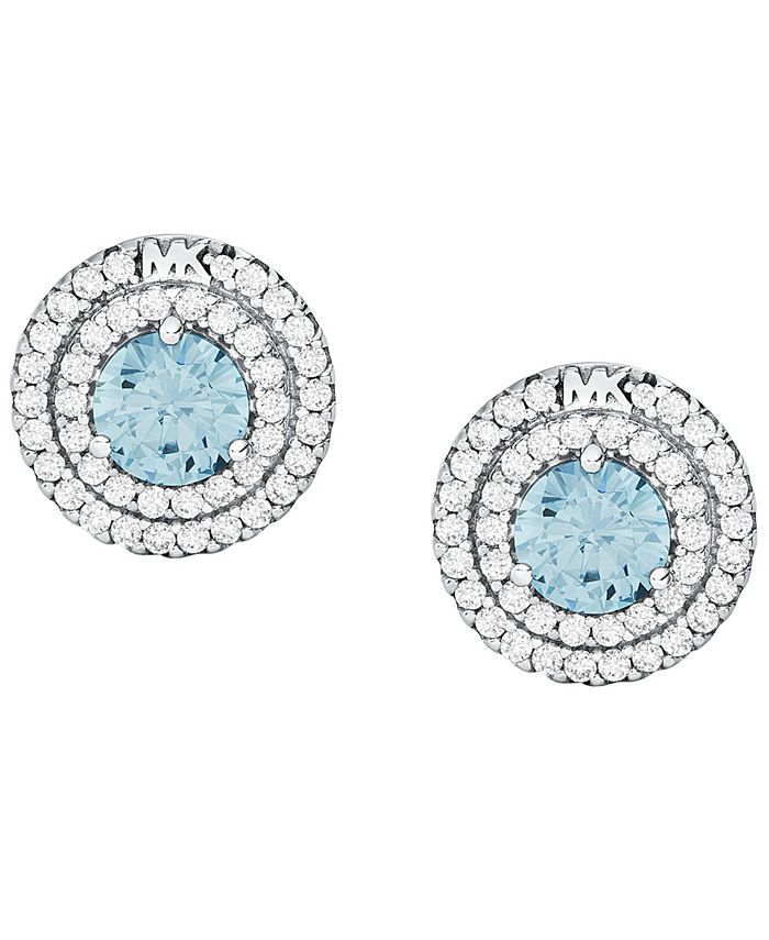 Michael kors blue best sale earrings