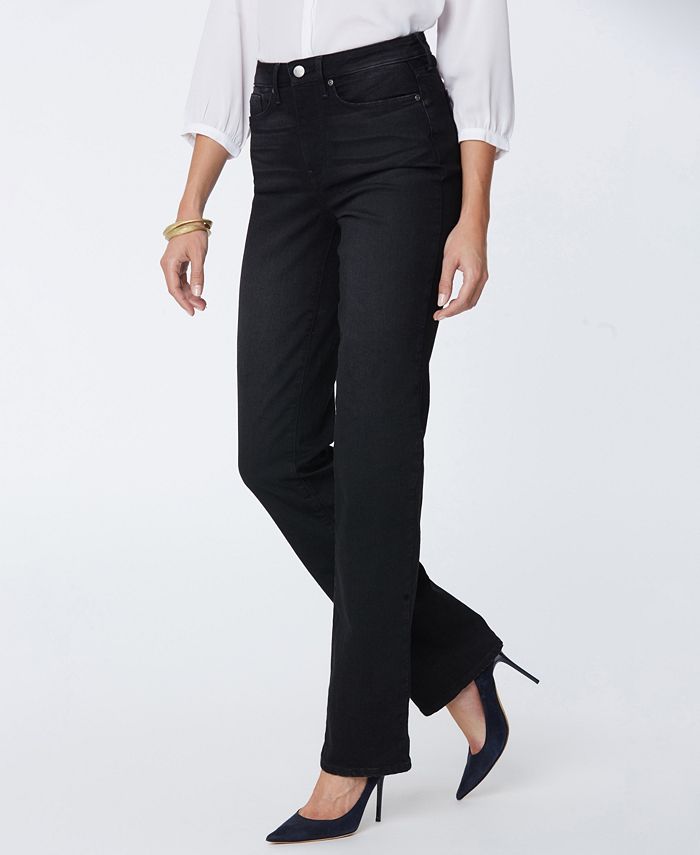 NYDJ Petite Size Relaxed Straight Jeans Macy s
